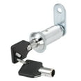 thumbnail image 4 of Tubular Cam Lock, 40mm Cylinder Length Chrome Finish Keyed Different, 4 of 6