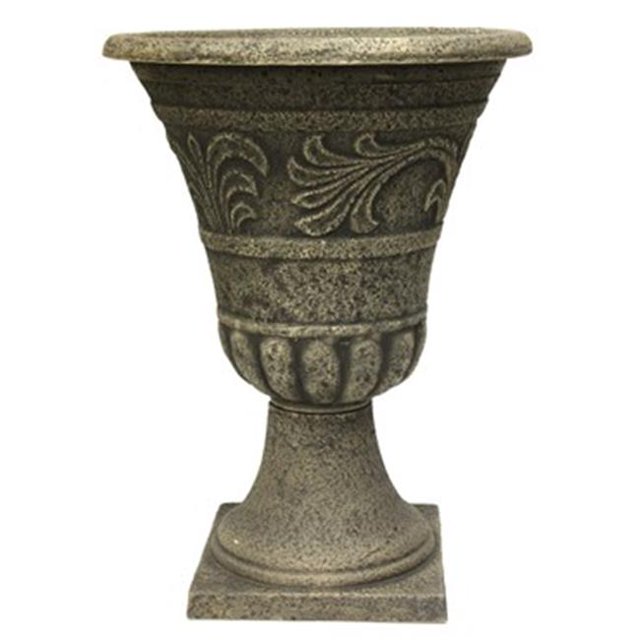 Stimulus Brands STPCF023296 Urne à Volutes Culbutrice 16 Po, Pierre