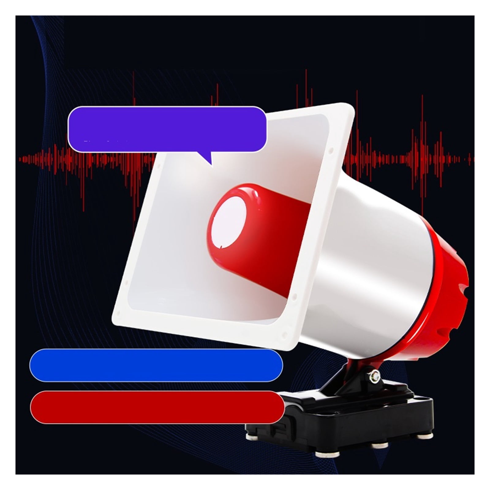 High-pitched Car Loudspeaker Can Be Charged Recording Booth Hawker Loudspeakers ,Powerful Voice Amplifier