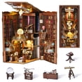 thumbnail image 1 of Kit Book Nook MiniCity Beyond Library con luz LED y funda antipolvo, 1 of 6