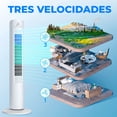 thumbnail image 1 of Ventilador de Torre 76 cms giratorio Eco sustentable ,  consumo eficiente Durabilidad, 1 of 8