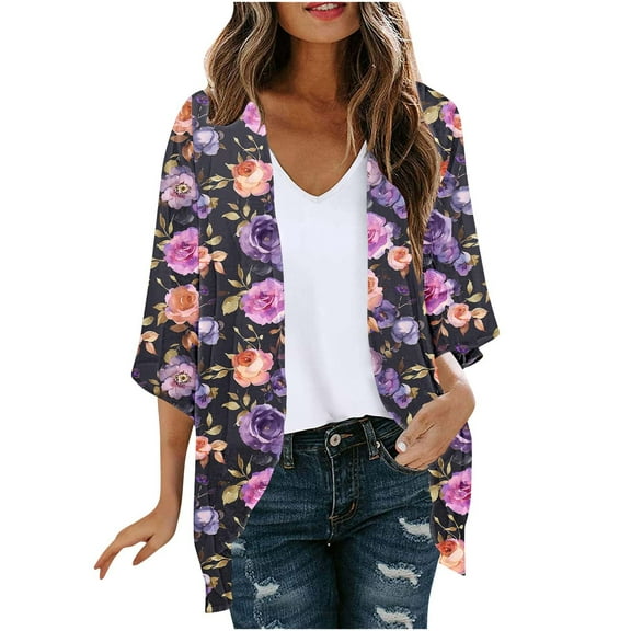 Womens Tops Womens Shirts Long Length Sleeves Blouses Womens 3/4 Sleeve Tops and Blouses for Fall Items Ordered by Me Fashion Gifts