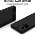 thumbnail image 6 of for Motorola Edge Plus 2023 Case: Dual Layer Protective Heavy Duty Cell Phone Cover Shockproof Rugged with Screen Protector - Military Protection Bumper Tough - Motorola Moto Edge+ Plus 2023, Black, 6 of 9