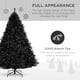 thumbnail image 3 of Árbol de Navidad Best Choice Products, completamente negro, 9 pies con 2000 puntas de rama, 3 of 7