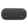 thumbnail image 1 of Leather Hardened DIY Bags Bottom Pad Insert Base Bag Making Accessories 22x10 cm Black, 1 of 5
