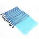 thumbnail image 1 of Bolsas de plástico con cremallera A5, carpetas de documentos en papel con cremallera, bolsas protectoras (azul), 1 of 5