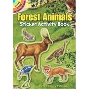 STEVEN JAMES PETRUCCIO Dover Little Activity Books Stickers: Forest Animals Sticker Activity Book (Paperback)