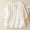 White, variant on Keyhole Neck Cute Summer Tops for Women Dolman Embroidered Casual Elbow-Length shirts Knot Front for Wedding womens blouses dressy casual