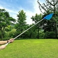 thumbnail image 3 of Jiaeri Heavy Duty Swimming Pool Skimmer Net with Telescopic Aluminum Pole, Fine Mesh Leaf Rake for Inground and Above Ground Pools, Professional Pool Cleaning Tool for Removing Leaves and Debris, 3 of 8