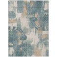 thumbnail image 2 of Addison Rugs Chantille Indoor/Outdoor Transitional Abstract Turquoise Machine Washable Rectangle Rug, 5' x 7'6", 2 of 8