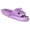 Purple, variant on NORTY Mens Womens Unisex Lightweight Novelty Shark Slide Slipper
