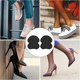 thumbnail image 5 of 2 Pairs Of Petal Style Heel Pads (black), Comfortable Heel Pads Inserted Into The Shoes Are Too Large, And The Heel Pad Is Lined With Self-adhesive Sh, 5 of 5