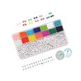 thumbnail image 1 of 6300Pcs Verre Graine Perle Boîte Ensemble Entretoise Perles Faisant des Charmes Petit Rond pour Bracelet Bijoux Résultats, 1 of 9