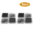 thumbnail image 1 of Yosoo 8pcs/set Furniture Leg Risers Plastic Non-slip Riser for Table Desk Bed Sofa Chairs, Bed Riser,Furniture Risers, 1 of 7