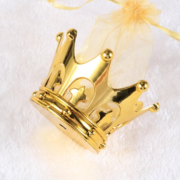 FRCOLOR  10 Pcs Festive Crown Design Gift Pouch Decorations