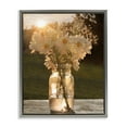thumbnail image 5 of Stupell Industries Warm Meadow Daisies Mason Jar Rural Picnic Flowers Luster Gray Framed Floating Canvas Wall Art, 24x30, by Lori Deiter, 5 of 5