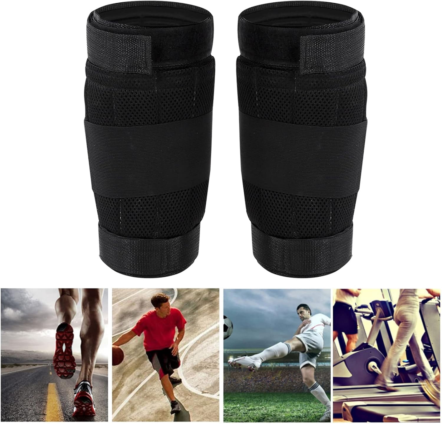 Adjustable Weighted Ankle Leg Bands for Fitness Training