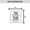 thumbnail image 3 of Too Grateful Embroidered Small Petite Throw Pillow, 10" x 10", 3 of 4