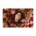 thumbnail image 2 of Christmas Diatomite Doormat Absorbent Entryway Rug, Mud Resistant Indoor Outdoor Mat, Quick Dry Short Pile Non Slip Rubber Backing, Easy Clean Front Door Mat for Winter Decor, 2 of 6