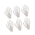 thumbnail image 1 of Pinza Para El Cabello Con Forma De Mano De Esqueleto, Horquilla Con Calavera Para Mujeres Y Niñas, 6 Piezas, Decorativa Innovadora Fácil De Arreglar Para Fiesta De Cumpleaños, 1 of 7