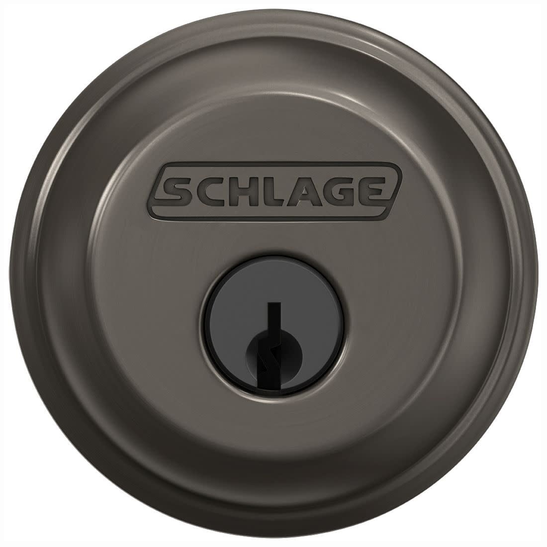 Schlage Lock B60N716 Aged Bronze Single-Cylinder Deadbolt - Quantity 1
