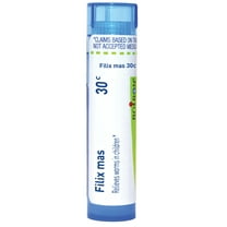 Boiron Filix Mas 30C, Homeopathic Medicine for Worms In Children, 80 Pellets