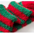 thumbnail image 5 of Calcetines borrosos navideños para mujer, 6 pares, calcetines interiores cálidos y acogedores para invierno, 5 of 5