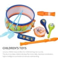 thumbnail image 3 of WEUVEB 1 Set Toddler Musical Instruments Plastic Assorted Color for Sensory Experience Development, 3 of 5