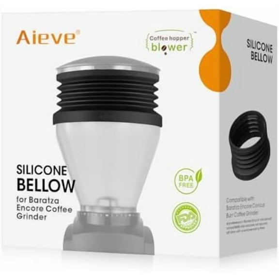 Silicone Coffee Hopper Bellow Compatible with Baratza Encore Grinder ESP/Virtuosa  Coffee Grinder,Reduce Coffee Grinds Retention$$
