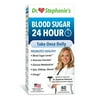 Dr. Stephanie's Blood Sugar 24 Hour Daily Support Supplement - Natural Pancreas Support with Cinnamon & Banaba