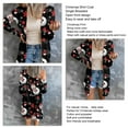 thumbnail image 5 of Chrismas Shirt Coat, Open Front Shirt Coat Long Sleeve  For Shopping Type 1,Type 2,Type 3,Type 4,Type 5,Type 6,Type 7,Type 8, 5 of 5