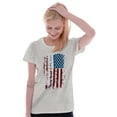 thumbnail image 3 of American Flag Distressed Country USA Men's Graphic T Shirt Tees Brisco Brands M, 3 of 4