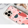 thumbnail image 2 of Mundaze - Case for Apple iPhone 14 Pro Slim Shockproof Hard Shell Soft TPU Heavy Duty Protective Phone Cover - Vintage Abstract Pink Grooves, 2 of 5