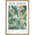 thumbnail image 3 of IDEA4WALL Framed Canvas Print Wall Art Van Gogh Blossoming Acacia Branches Floral Plants Illustrations Expressionism Chic Relax Multicolor Posters for Bedroom - 24"x36" Natural, 3 of 5