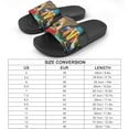 thumbnail image 2 of GZHJMY Stylish Slides for Women Men, A Beige Dog in A Red Cap Drives A Car Soft Flexible Slip-on Sandals Slippers, 2 of 7