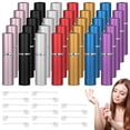 thumbnail image 2 of 35 Mini Refillable Perfume Atomizers, 0.17 oz Travel Spray Bottles, Empty Scent Dispenser with Refill Pumps, Leak-Proof Portable Containers for Men and Women, 2 of 6
