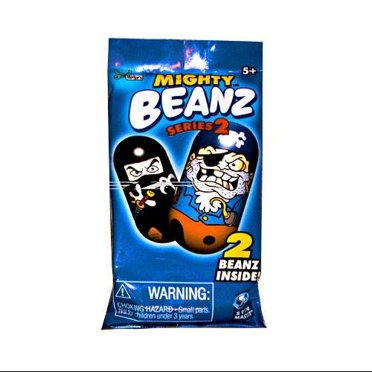 Moose Toys Mighty Beanz Series 1 2 Packs 5 Pack Lot 10 Beanz Total Walmart Com