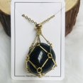 thumbnail image 1 of EIMELI Collier Porte-Pierre en Cristal Longueur Réglable Pendentif en Cristal Collier Cordon Réglable Porte-Cristal Collier pour Femmes Hommes, 1 of 4