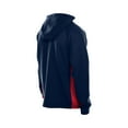 thumbnail image 3 of Men's New Era  Navy Houston Texans Combine Authentic Raglan Scuba Full-Zip Hoodie, 3 of 5