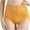 Yellow, variant on Wdfiry Women's High Waisted Cotton Underwear Soft Breathable Panties Stretch Briefs Seamless Ladies Pantie