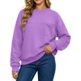 thumbnail image 6 of qafoshin Plus Size Sweatshirts for Women Oversized Pullover Long Sleeve Tops Crew Neck Basic Daily Tops, 6 of 6