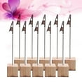 thumbnail image 4 of SHISUYAN 10pcs Creative Table Number Holder Wedding Table Name Holder Clips Picture Memo Note Photo Stand, 4 of 8