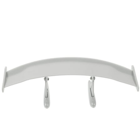 KAKOWELY Car Mini Spoiler Wing Silver For Model Car Racing 1Pcs 6.9x1.2x1.8in