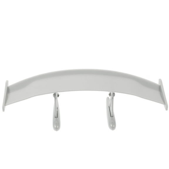 KAKOWELY Car Mini Spoiler Wing Silver For Model Car Racing 1Pcs 6.9x1.2x1.8in