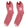 thumbnail image 1 of 1 par de calcetines de suelo de dibujos animados, calcetines cálidos de invierno, calcetines de algodón para dormitorio, sala de estar, pez, 1 of 14