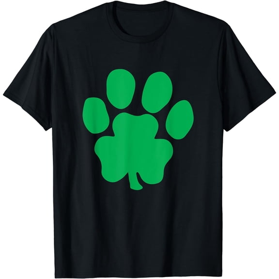 Paw Clovers St Patrick's Day Shirt For Women Men T-Shirt