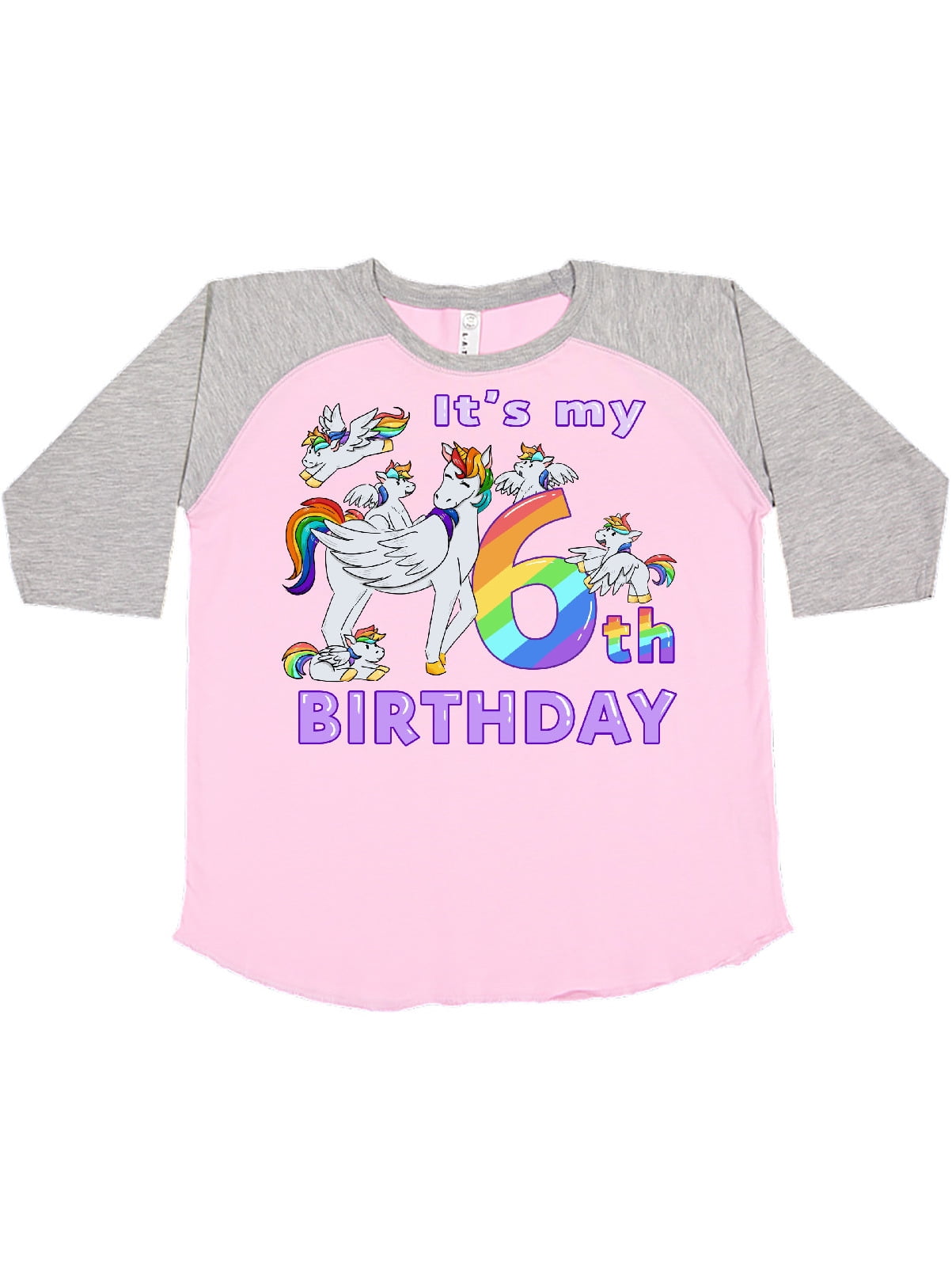 6th birthday unicorn shirt