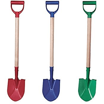 kids sand shovel