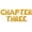 Gold, variant on Letter Balloons - CHAPTER THREE 16" Inch Alphabet Letters Foil Mylar Balloon 3rd Birthday Party Banner (Silver)