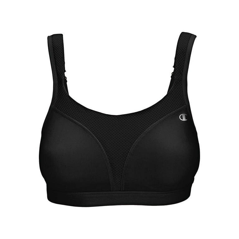 ☆彡 CHAMPION CG sport's bra, grey with black trim, size Small